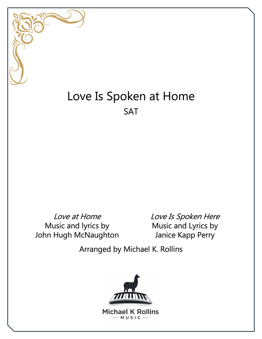 Love Is Spoken at Home (SAT)