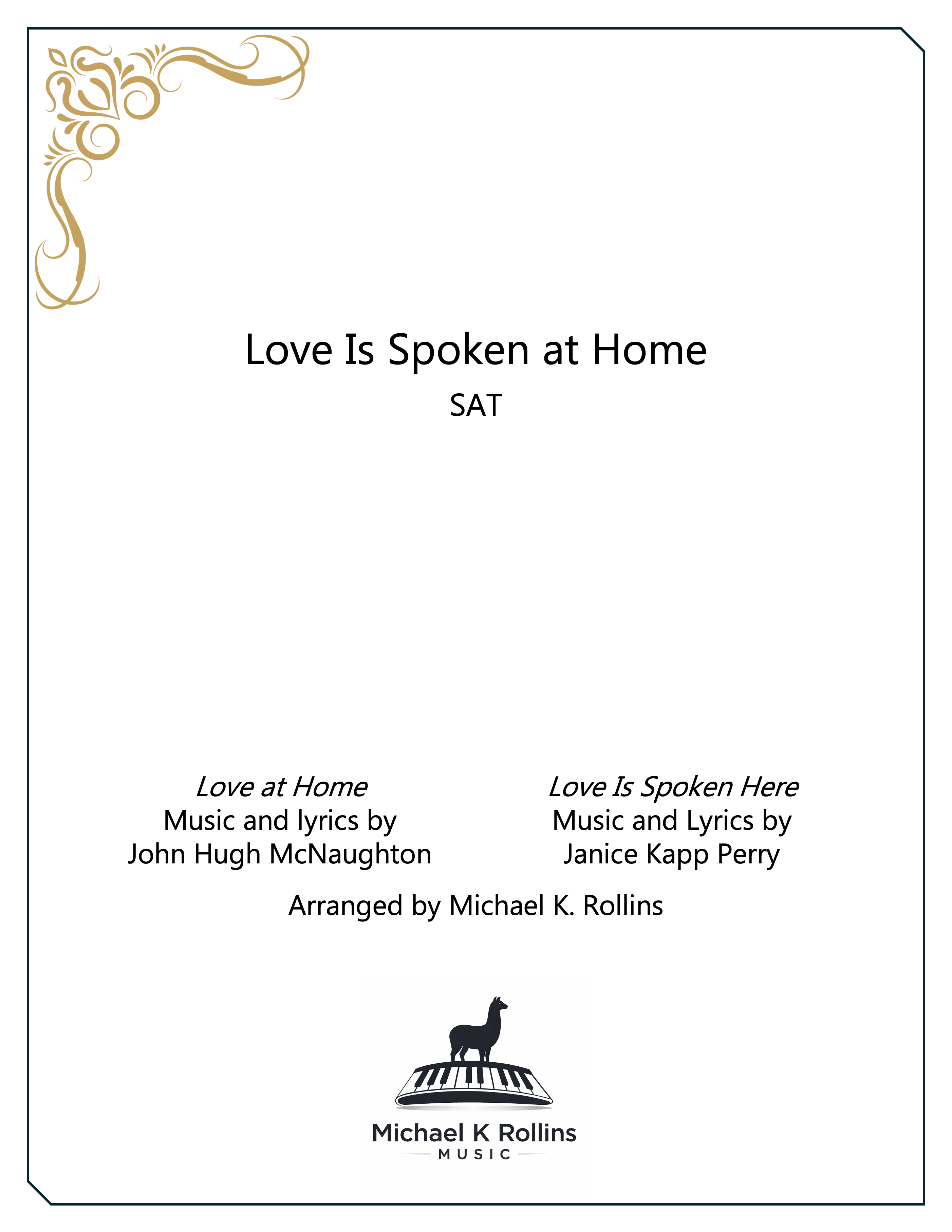 Love Is Spoken at Home (SAT)