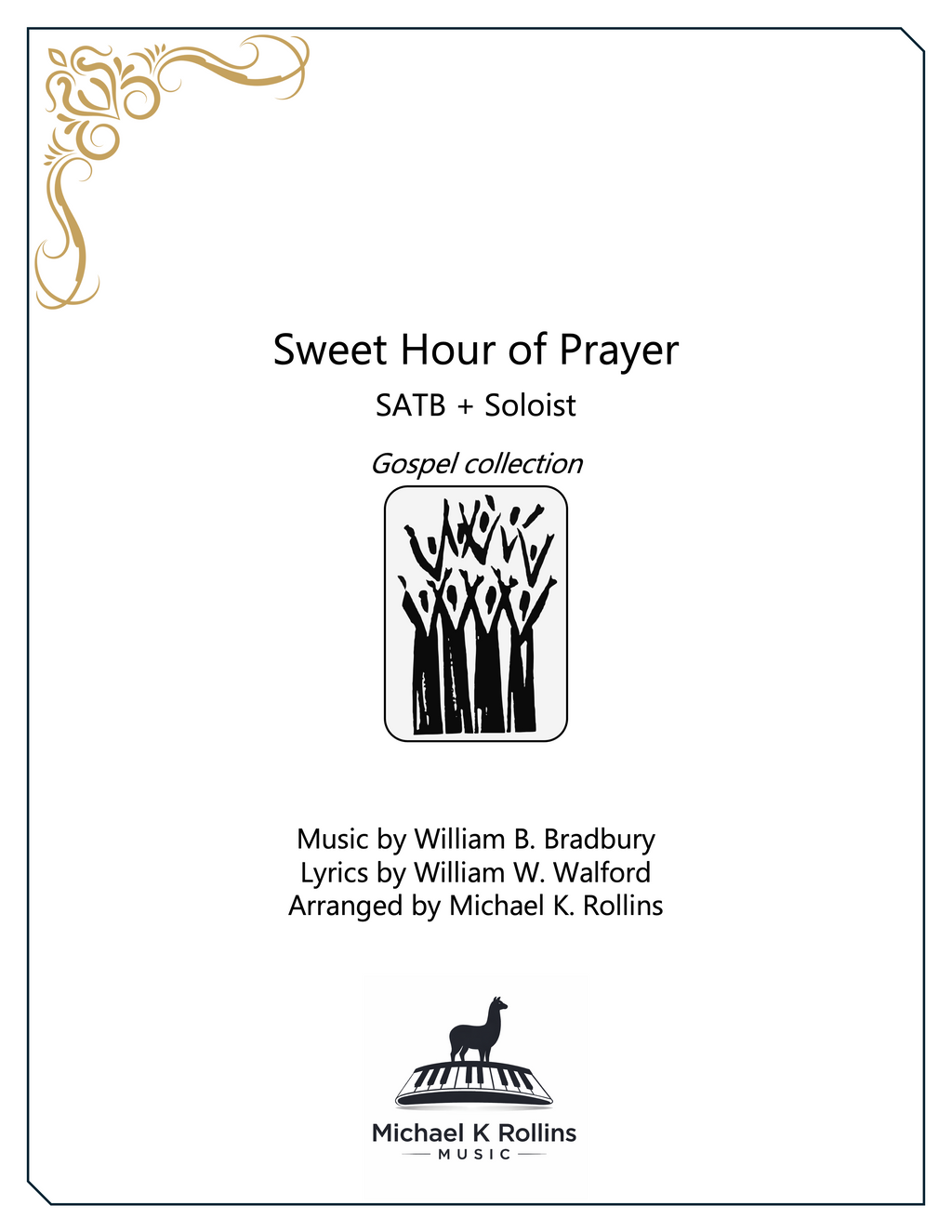 Sweet Hour of Prayer (Gospel SATB)