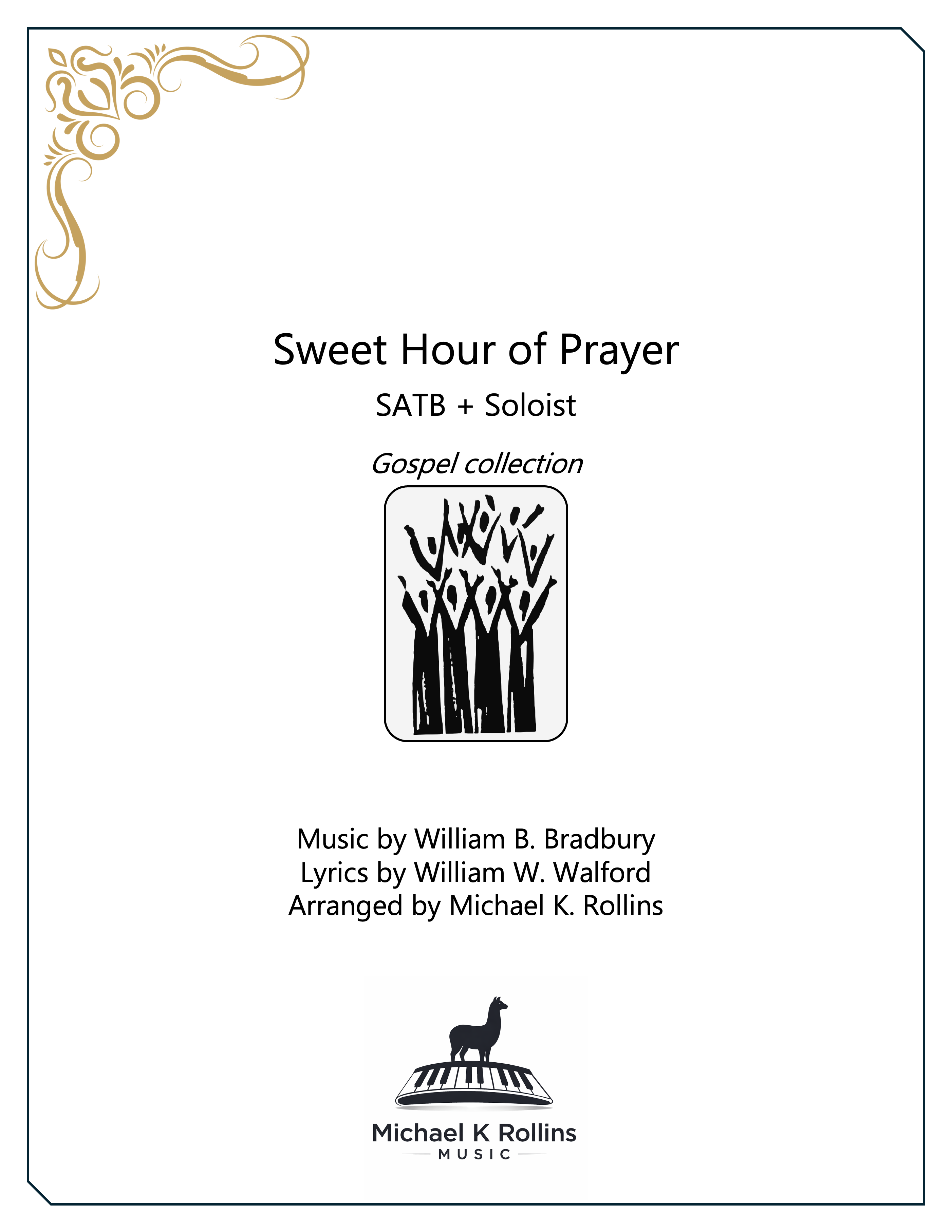 Sweet Hour of Prayer (Gospel SATB)