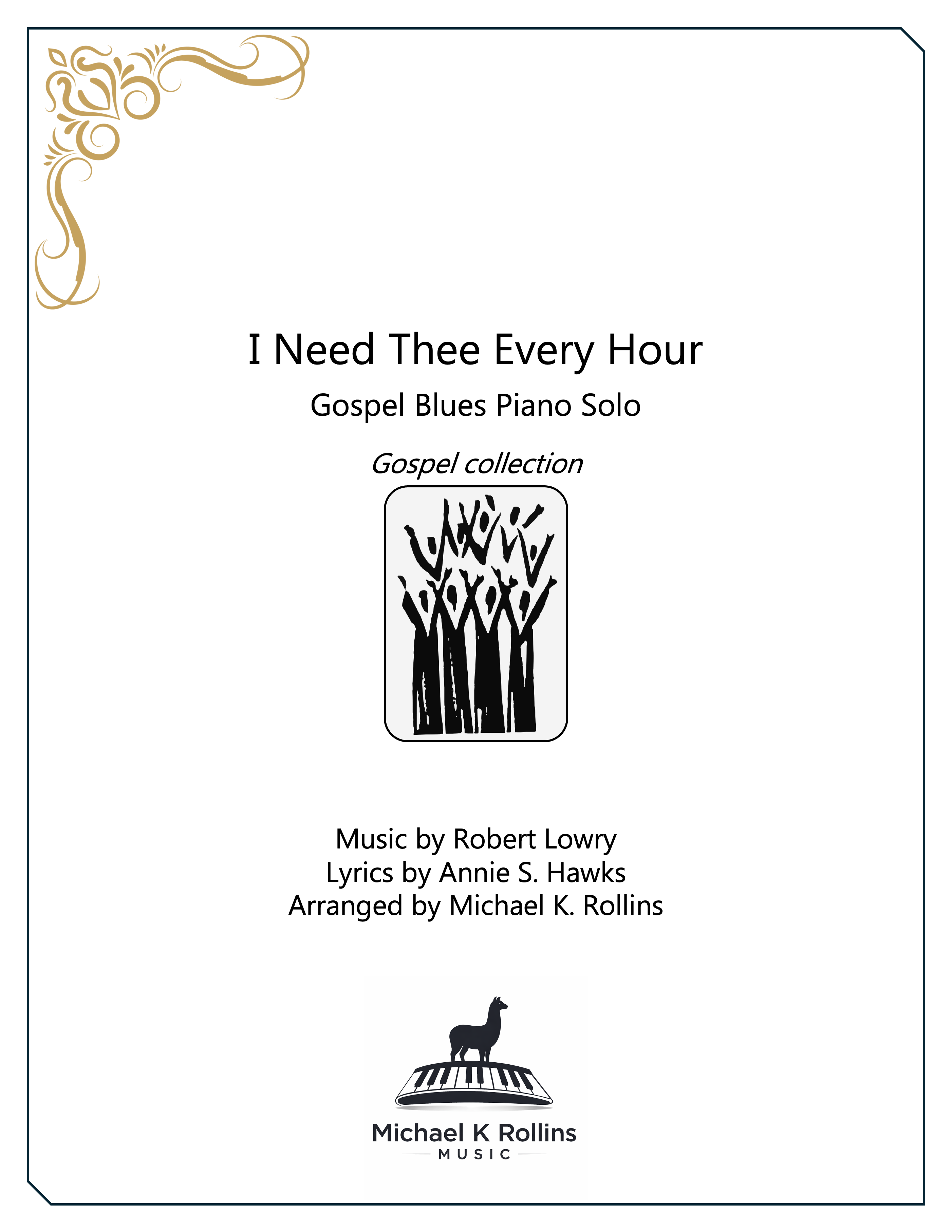 I Need Thee Every Hour (Gospel Blues Piano Solo)