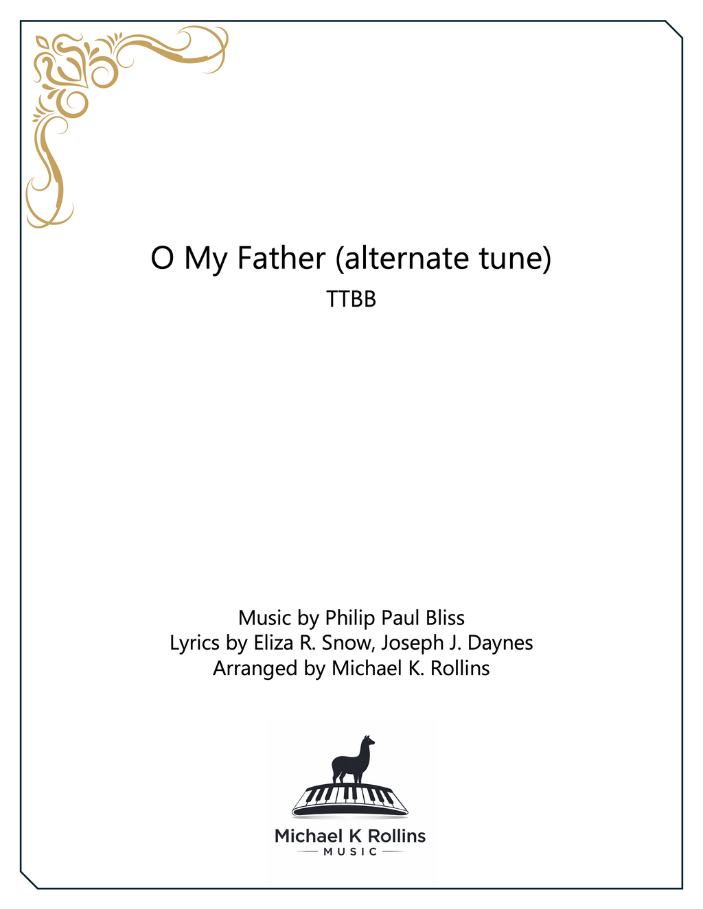 O My Father (TTBB)