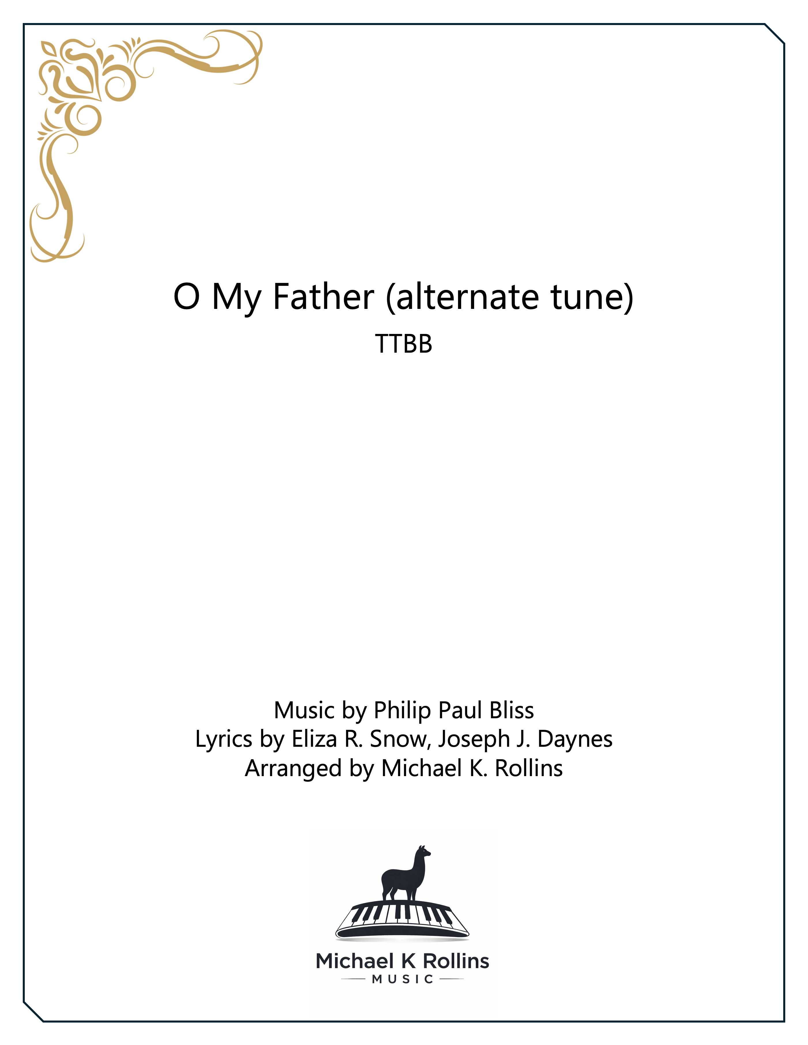 O My Father (TTBB)