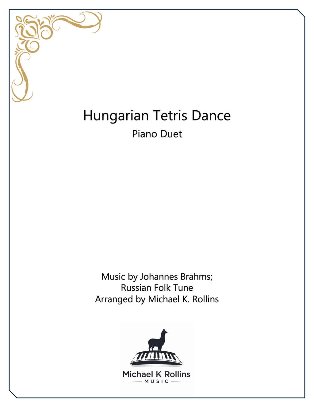 Hungarian Tetris Dance (Piano Duet)
