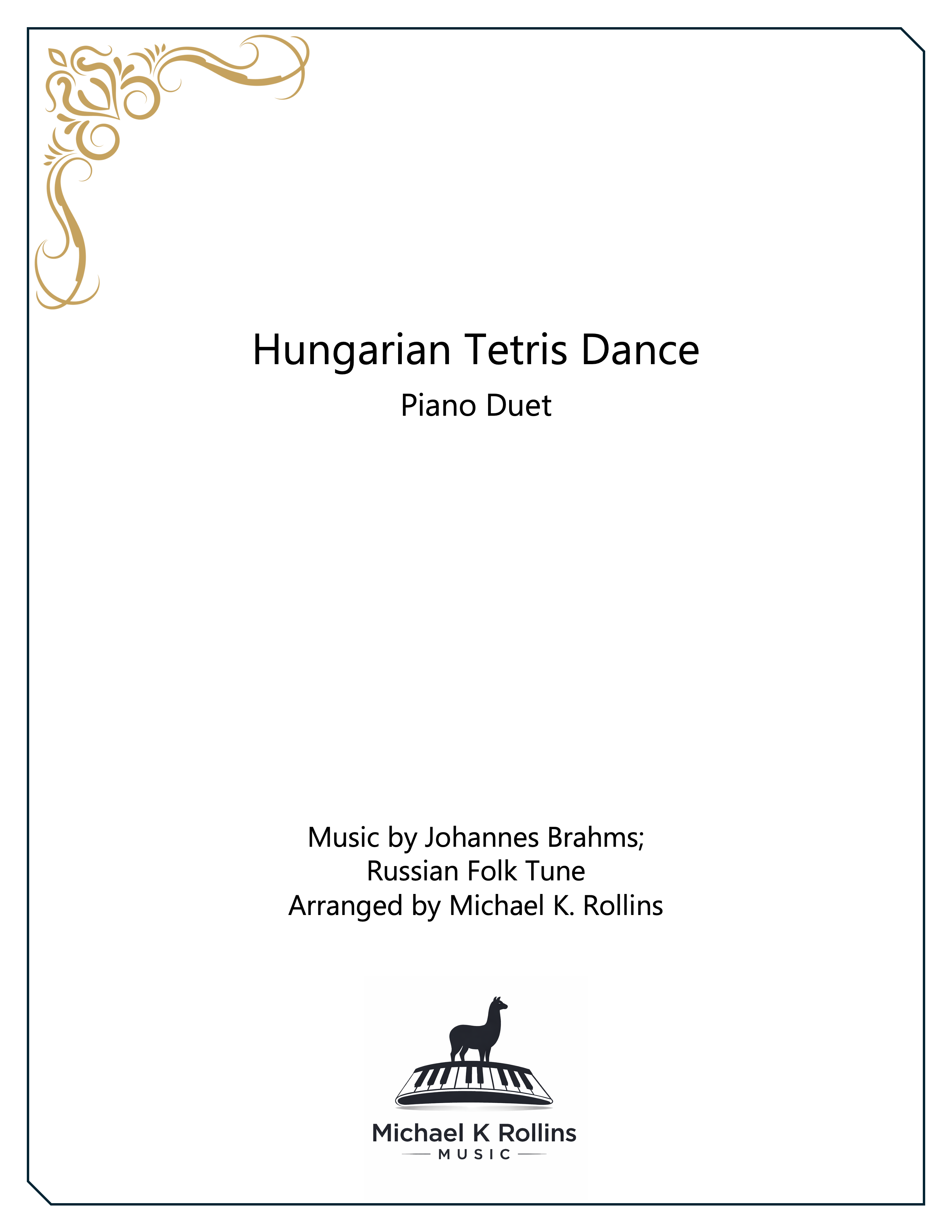 Hungarian Tetris Dance (Piano Duet)